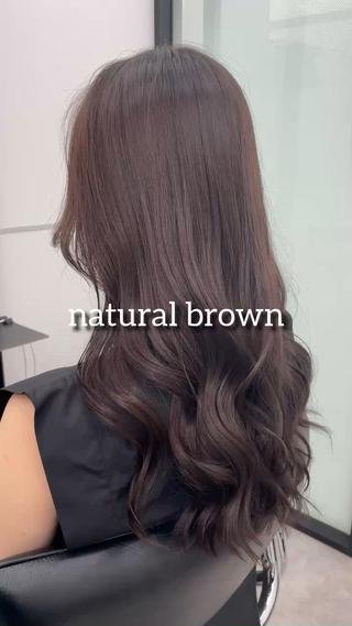 セミロング カラー 💗艶×髪改善カラー 特化💗AYAKIのヘアスタイル