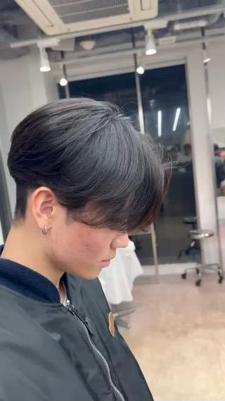 ドライヤーで簡単に決まるニュアンスパーマです 