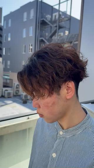 パーマ メンズ fifth天神/末廣 和也のヘアスタイル