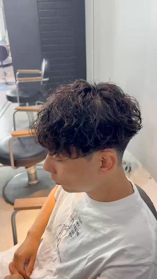 #波巻きパーマ#メンズパーマ#波巻きスパイラル#波巻きスパイラルパーマ#ツイストスパイラル#ツイスパ#大阪波巻きパーマ 
