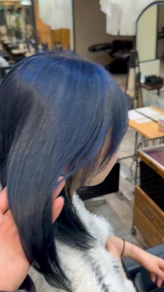 ミディアム カラー YUU Belle 新宿のヘアスタイル