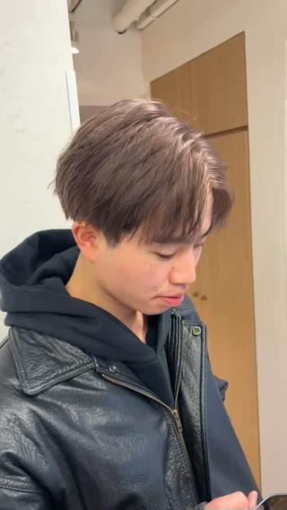 ブリーチ1回で作るミルクティーベージュ