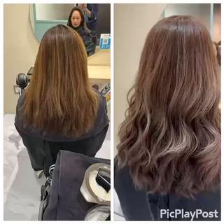 ハイライトしてます履歴にオンカラーのみ☆

ミルクティーグレージュ 