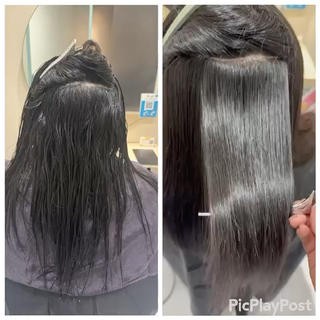 内側が強くて表面が弱いお客様☆

ドライのみ☆ 