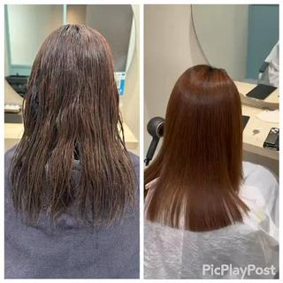 セミロング 丹野 圭太のヘアスタイル