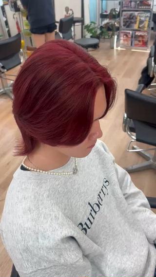 カラー メンズ すどう あしゅりのヘアスタイル