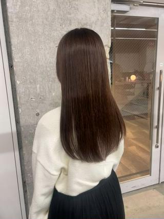 ロング 鈴木瑛里/ブロンド ベージュ/男女のヘアスタイル