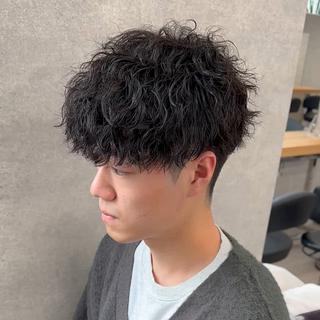 パーマ メンズ 新世代パーマ⚡️ の達人トモ⚡️のヘアスタイル