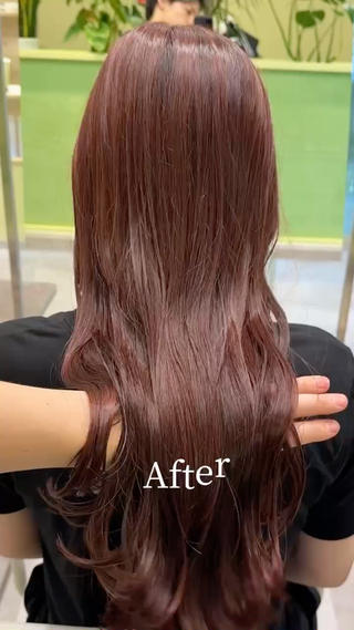 ロング ボブ/ぱつっとボブ/ 谷口 海星のヘアスタイル