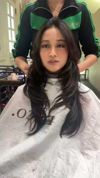 45ミリのコテでワンカールだけで出来ます