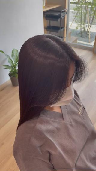 セミロング カラー Iz所属・マスダ ヤスノリのヘアスタイル