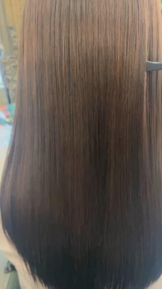 艶髪には縮毛矯正か酸性ストレートがオススメです 