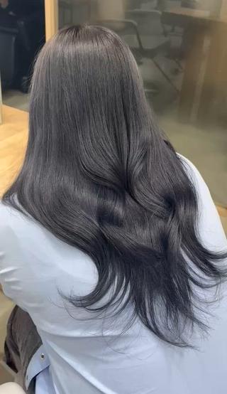 ロング 美髪縮毛矯正/ ケアカラー🍓KAEのヘアスタイル