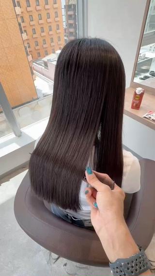 セミロング 森 隆秀/韓国ヘアのヘアスタイル