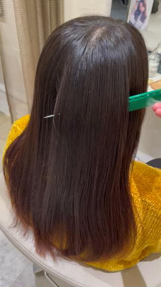 #カットカラートリートメント 