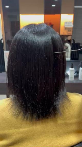 ミディアム 服部 楓のヘアスタイル