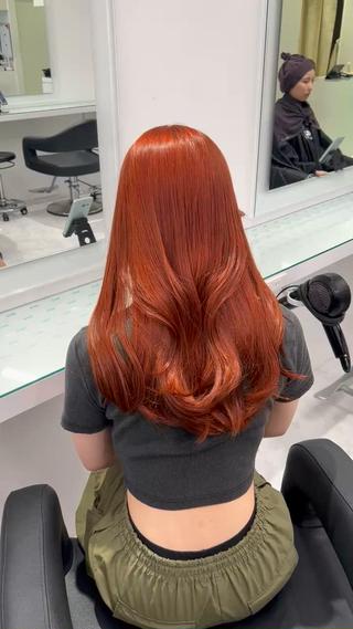 カラー ブリーチなし透明感 💗RYOTAのヘアスタイル