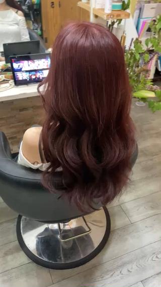 ロング カラー 【縮毛矯正&カラー】 RAN.のヘアスタイル