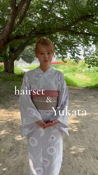 ミディアム ヘアアレンジ bright所属・miku ヘアセット/着付けのヘアスタイル