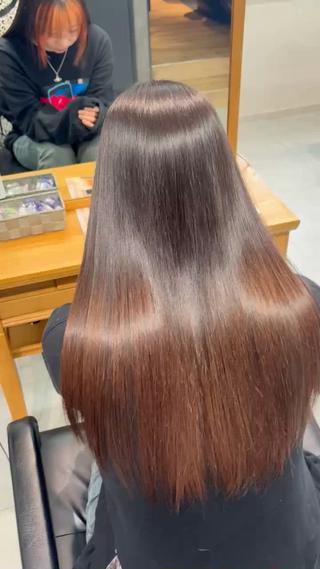 ロング カラーモデル募集 ✨🤍モモハ🤍✨のヘアスタイル