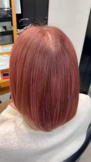 ミディアム カラーモデル募集 ✨🤍モモハ🤍✨のヘアスタイル