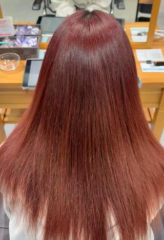 ロング カラーモデル募集 ✨🤍モモハ🤍✨のヘアスタイル