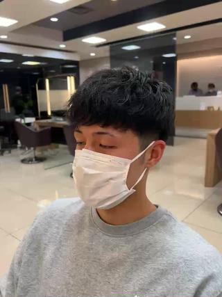 ショート メンズ 茅ヶ崎パーマ特化/ スパイラル/ハルキのヘアスタイル