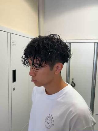 ショート パーマ メンズ 茅ヶ崎パーマ特化/ スパイラル/ハルキのヘアスタイル