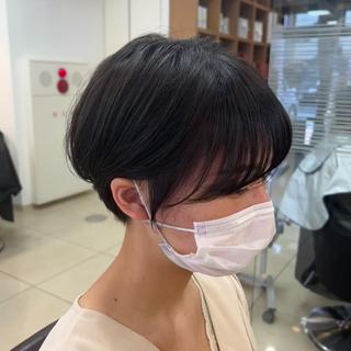 ショート カラー 茅ヶ崎パーマ特化/ スパイラル/ハルキのヘアスタイル