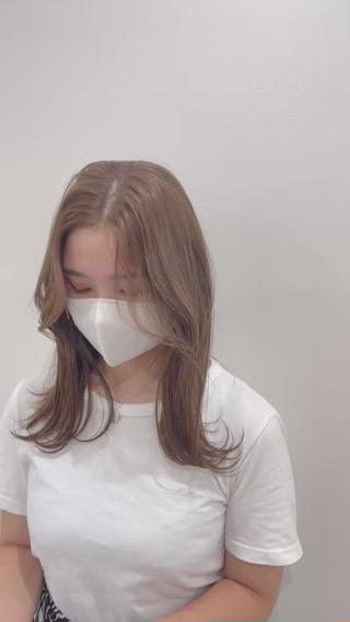 ロング カラー ワンホンヘア ケラチン/Kaitoのヘアスタイル