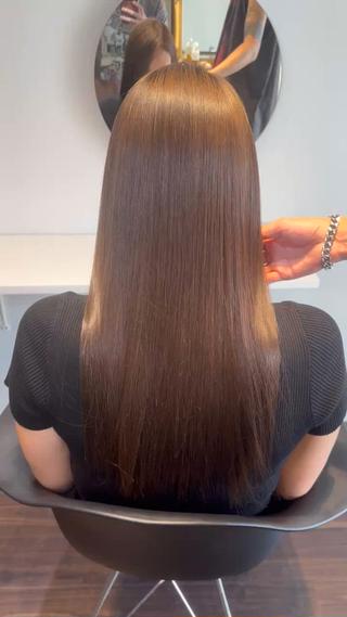 髪質改善トリートメント/ワンホンヘア/レイヤーカット/韓国ヘア 