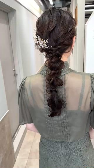 ロング ヘアアレンジ GO TODAY SHAiRE SALON 広島店所属・三輪 恭平のヘアスタイル