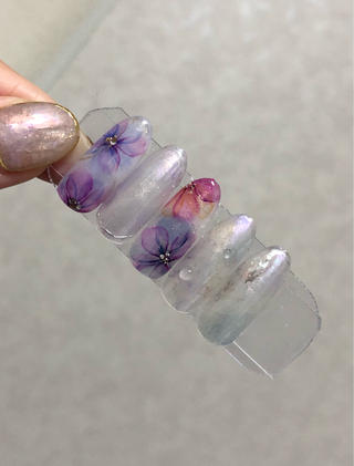 手書きのフラワーです。 