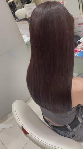 ロング カラー ヘアアレンジ 金森 斗夢のヘアスタイル