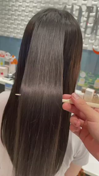 ロング パーマ 金森 斗夢のヘアスタイル