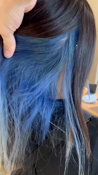 ロング カラー daiki 原宿のヘアスタイル