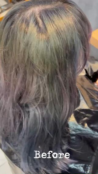 ロング カラー daiki 原宿のヘアスタイル