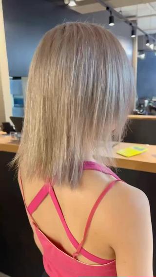 ホワイトミルクティー×ピンク