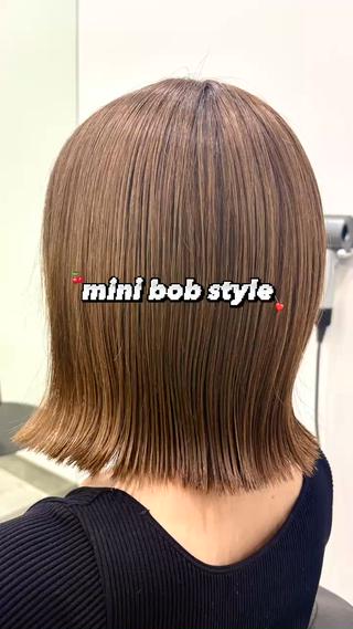 【気に入って頂いたスタイルはブックマークをしてご提示ください】韓国風レイヤーカットやぱつっとボブなど、お客様のファッションやメイクにあったスタイル提案を心がけています！可愛い艶カラーやダメージを抑えたケアブリーチカラーはお任せください♪ 