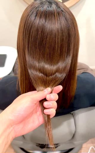 セミロング 髪・頭皮ケア専門 Wellnessのヘアスタイル