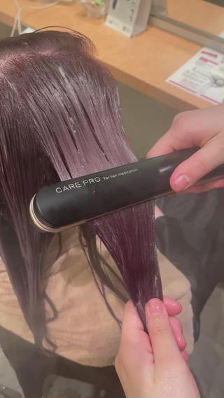 ケアプロでツヤ髪に 