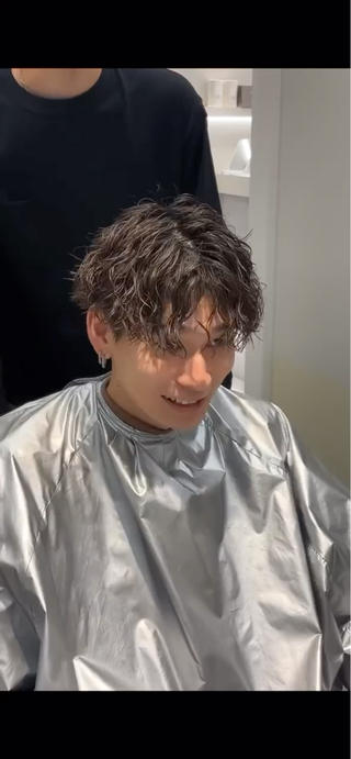 朝のセットが簡単！
パーマが長持ちする！
 