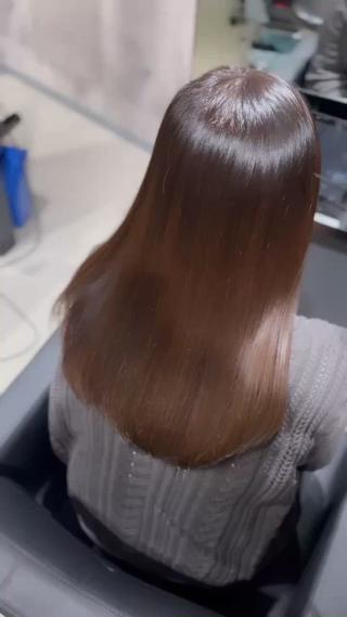 ロング カラー ヘアアレンジ _white【京橋店】所属・_WHITE / KENTOのヘアスタイル