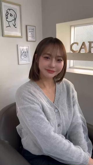 酸性ストレート×ボブ相性抜群 