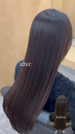 ロング 渋谷 OXY所属・艶髪ケア特化♦️ ありさのヘアスタイル