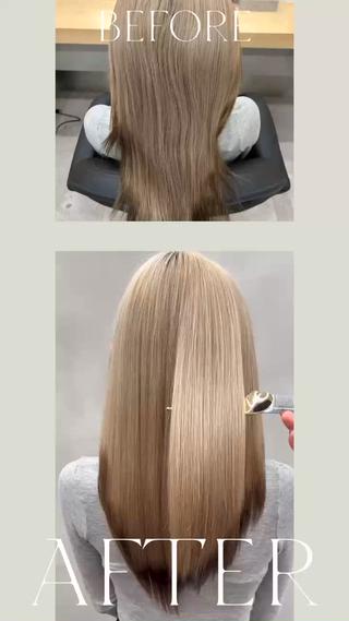 ロング 渋谷 OXY所属・艶髪ケア特化♦️ ありさのヘアスタイル