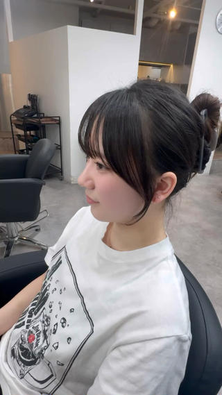 ミディアム 🎀髪質改善×韓国レ イヤー×透明感/米田のヘアスタイル
