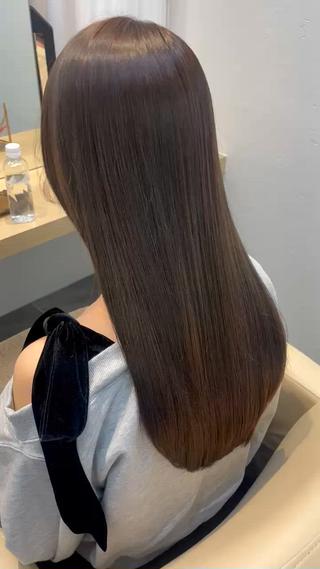 髪質改善カラー 