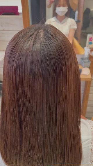 髪質改善ストレートなら地毛のようにナチュラルに癖を伸ばせます！ 