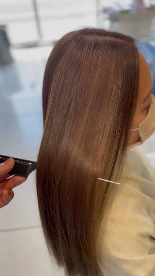 髪質改善トリートメント
回数を重ねてツヤサラ維持 